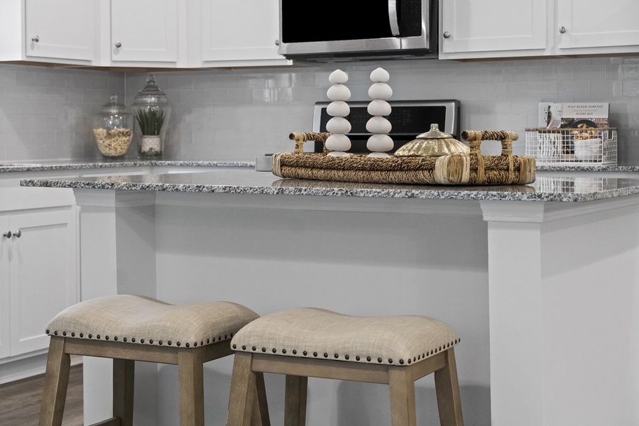 Julie II Kitchen Island as modeled at South Haven