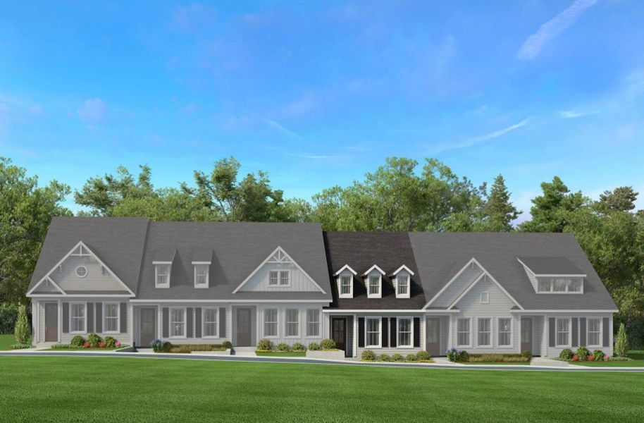 Front exterior of a home in the Palmetto Crossing Townhomes community, located in Greenwood, SC (Image 9).