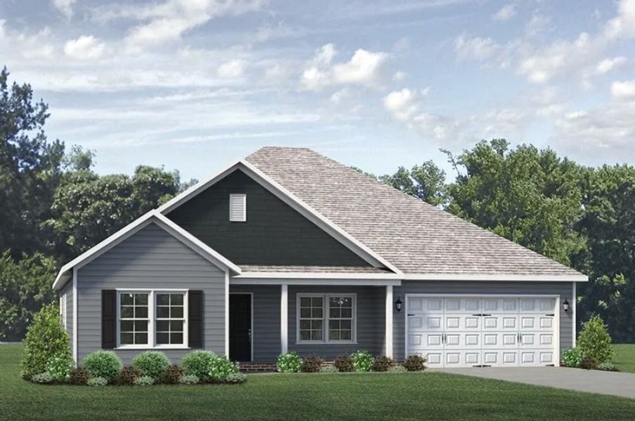 Front exterior of a home in the Royal Pines community, located in Trinity, NC (Image 24).