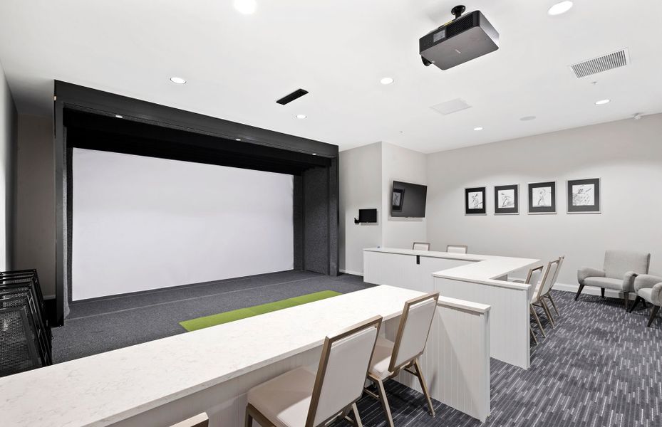 Grand Hall - Golf Simulator