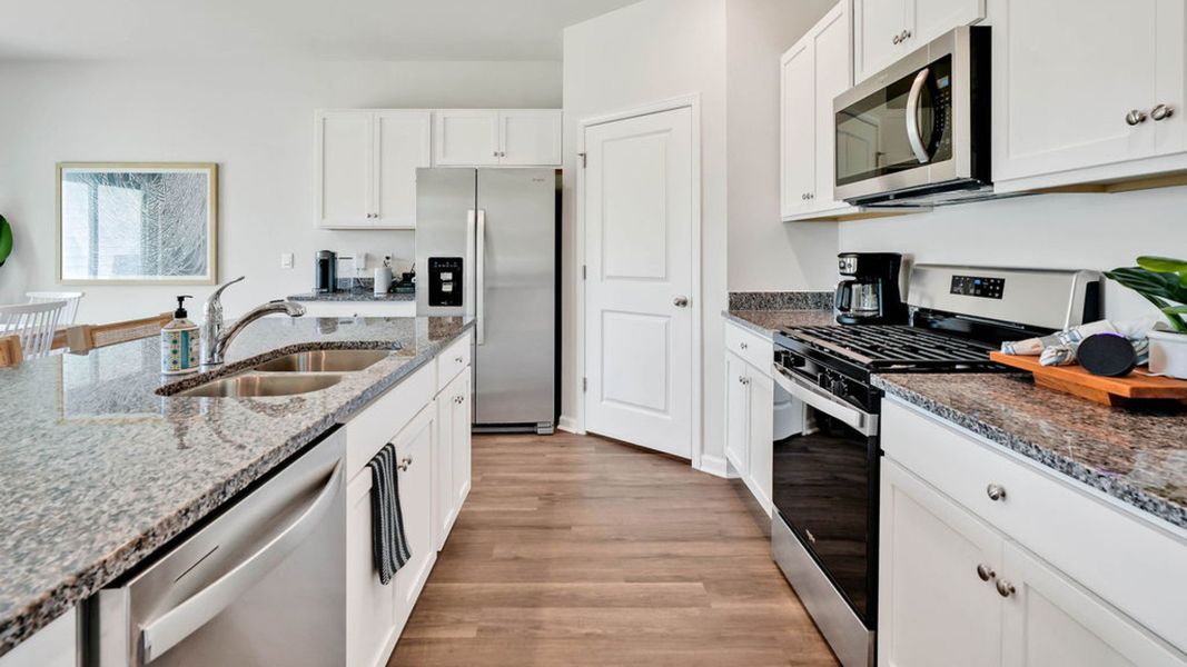 Furnished interior in a model home at Driftwood in Richlands (Image 16).