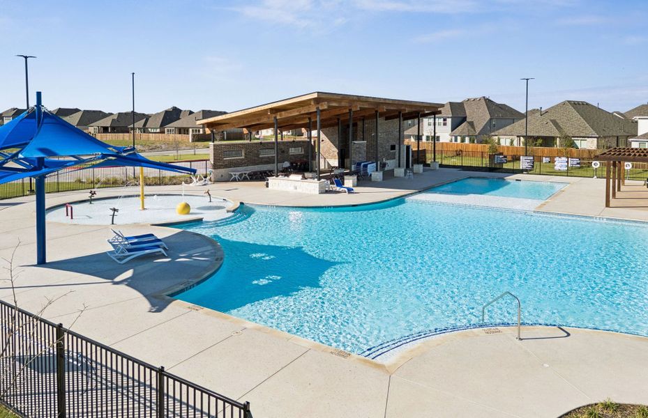 Resort-style pool