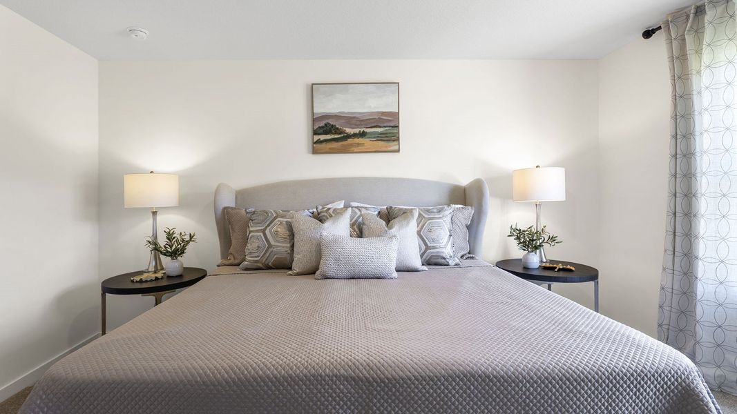 Furnished interior in a model home at Owensby Farms in Dayton (Image 17).