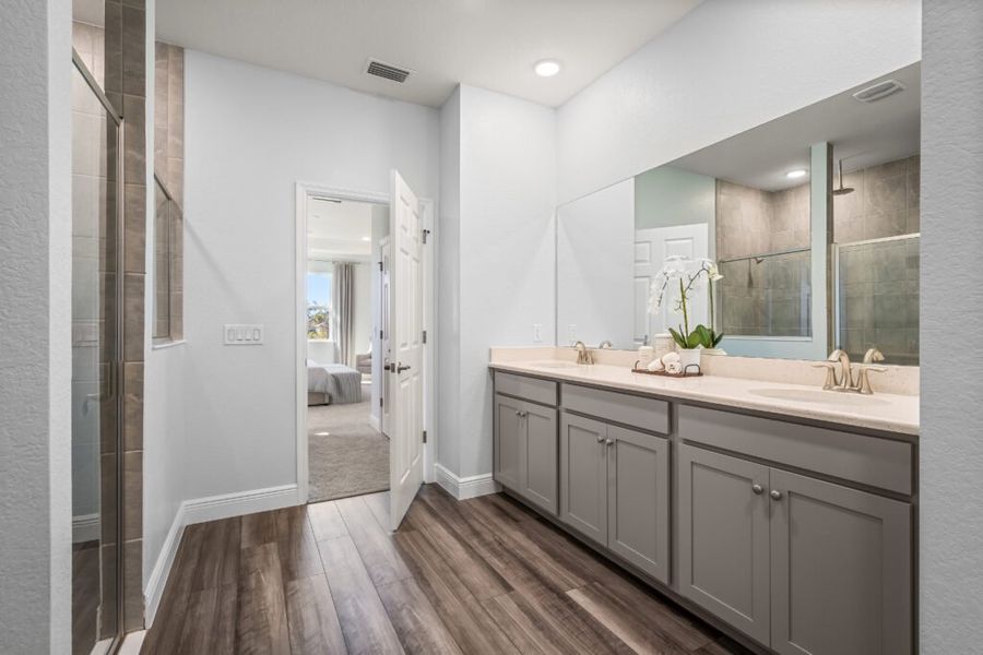 Furnished interior in a model home at Cape Coral in Cape Coral (Image 8).