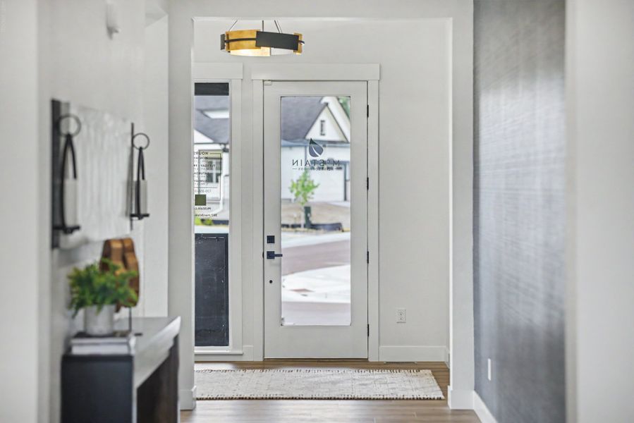 Furnished interior in a model home at Jackson Creek in Monument (Image 9).