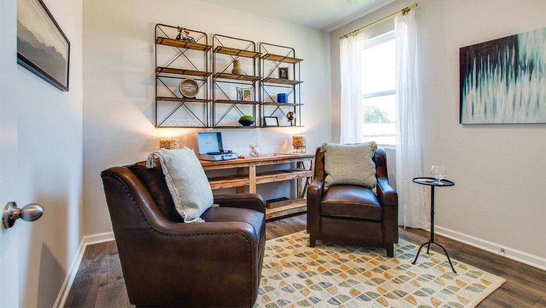 Furnished interior in a model home at Legacy Farms in White House (Image 34).