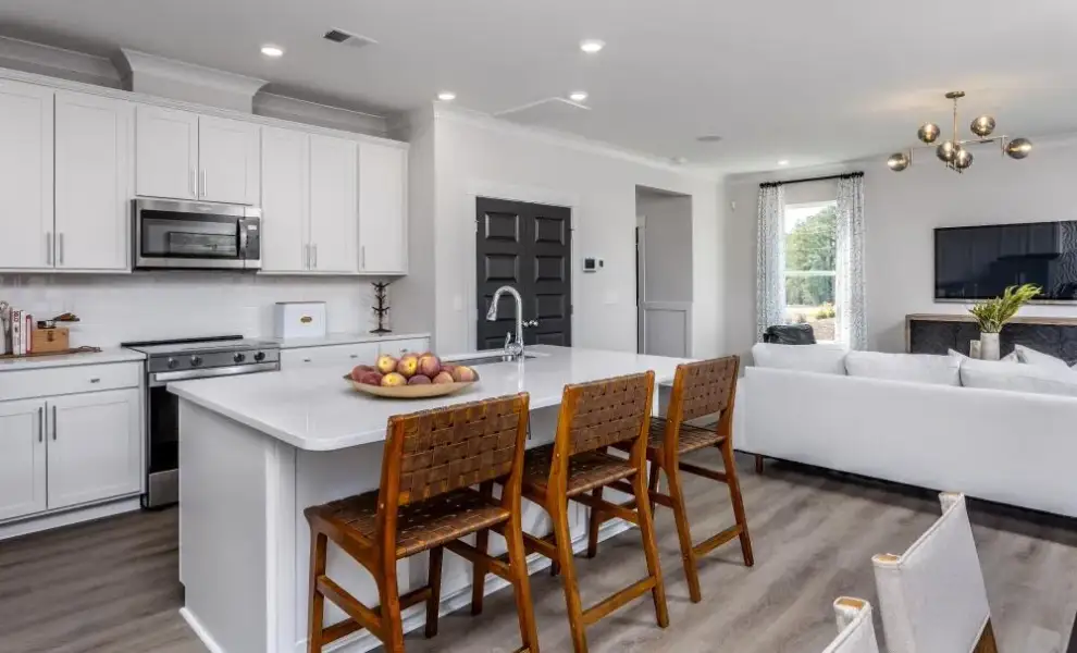 Furnished interior in a model home at Paisley Pointe in Boiling Springs (Image 23).