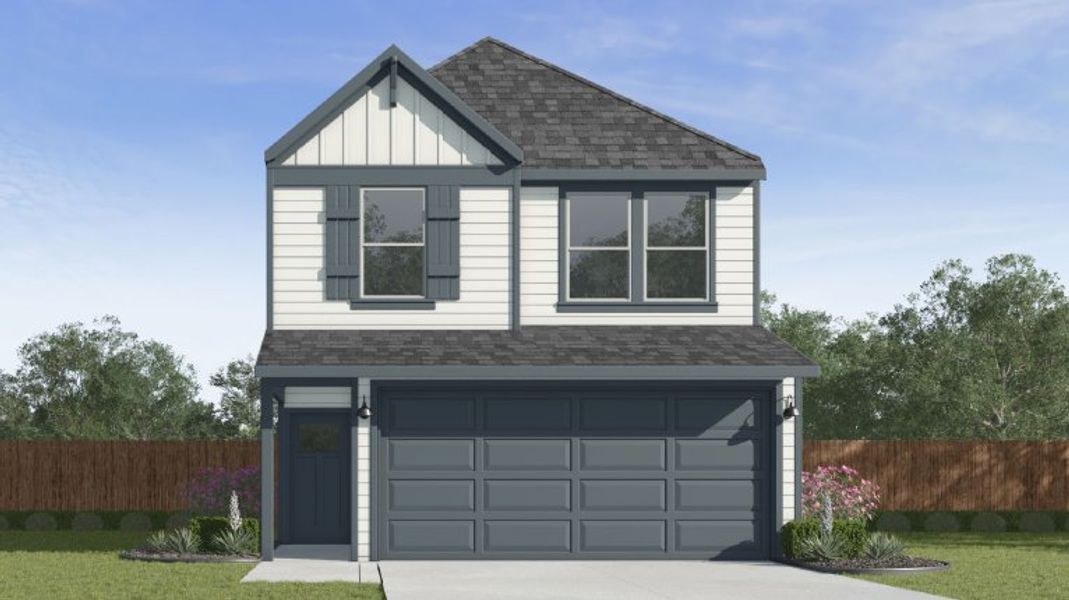 Front exterior of a home in the Pinehaven community, located in Houston, TX (Image 3). Front exterior of a home in the Pinehaven community, located in Houston, TX (Image 3).