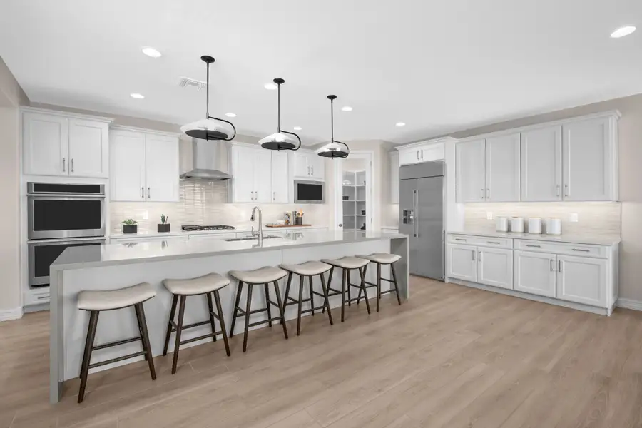 Furnished interior in a model home at Salero Journey in Laveen (Image 3). Furnished interior in a model home at Salero Journey in Laveen (Image 3).