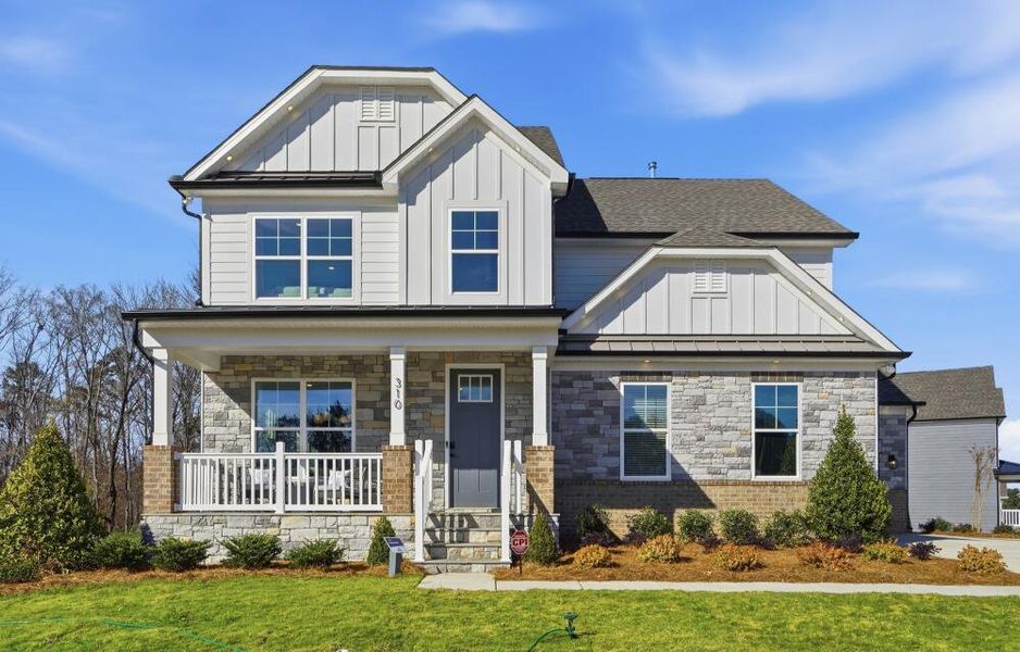 Front exterior of a home in the Waterford Commons community, located in Rock Hill, SC (Image 1).