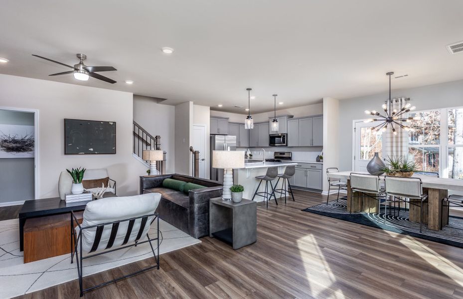 Poets Walk new home construction community in Whitsett, NC thoughtfully designed spaces for you