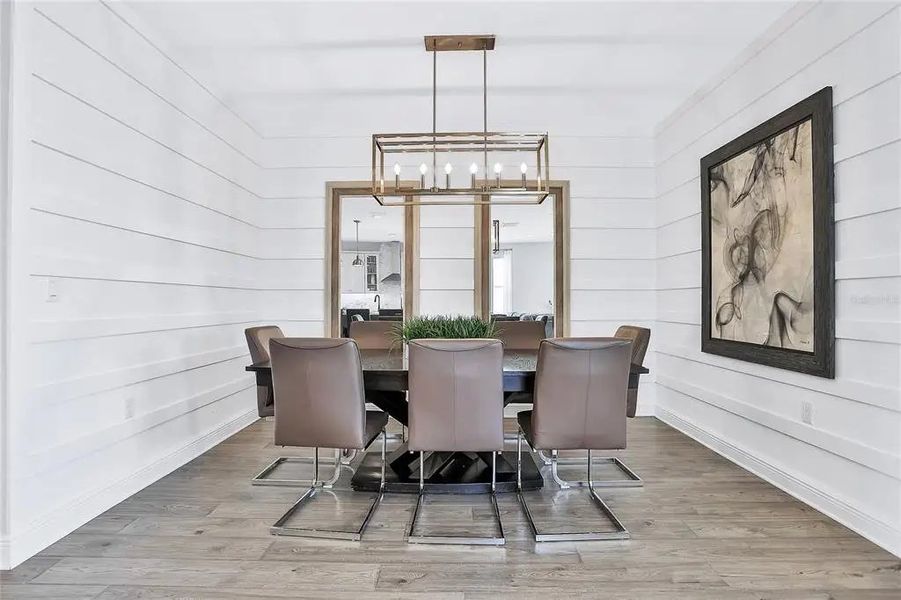 Furnished interior in a model home at Hills of Minneola 50' in Minneola (Image 19).