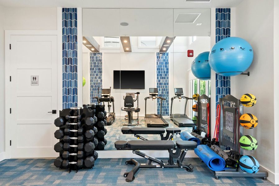 Fitness Room | Seaglass Beach Club:Fitness Room | Seaglass Beach Club