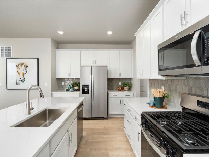 The Chatfield floorplan interior image taken at a Meritage Homes community in Colorado Springs