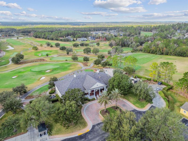 Aerial view of the Southern Hills Plantation community in Brooksville, FL, showing layout and nearby surroundings (Image 7).
