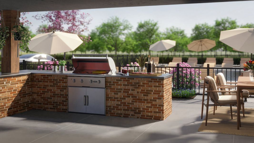 Exterior details of a home in The Chadwick, Nashville (Image 7).