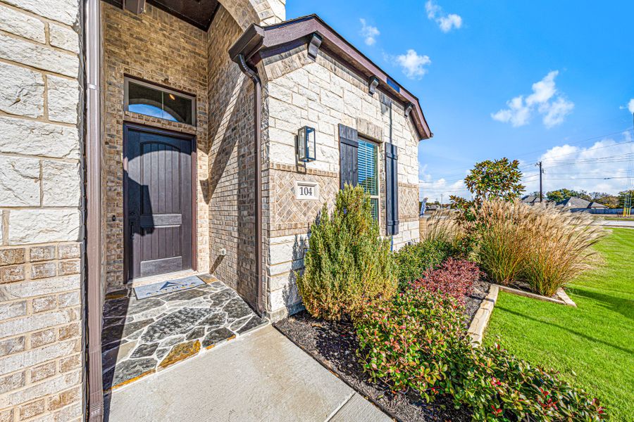 Exterior details of a home in Forest Ridge Estates, Greenville (Image 3).