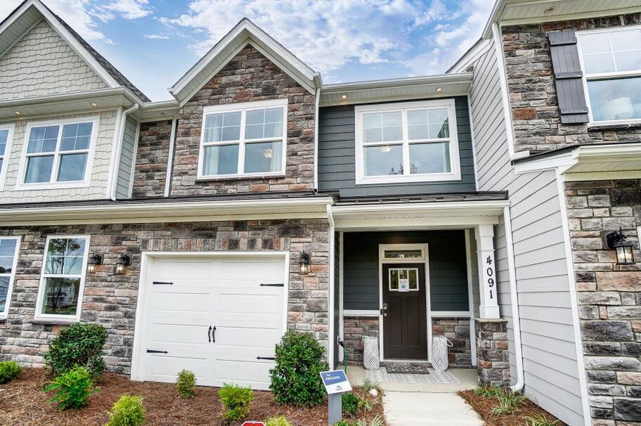 Front exterior of a home in the Holden Village community, located in Youngsville, NC (Image 10).