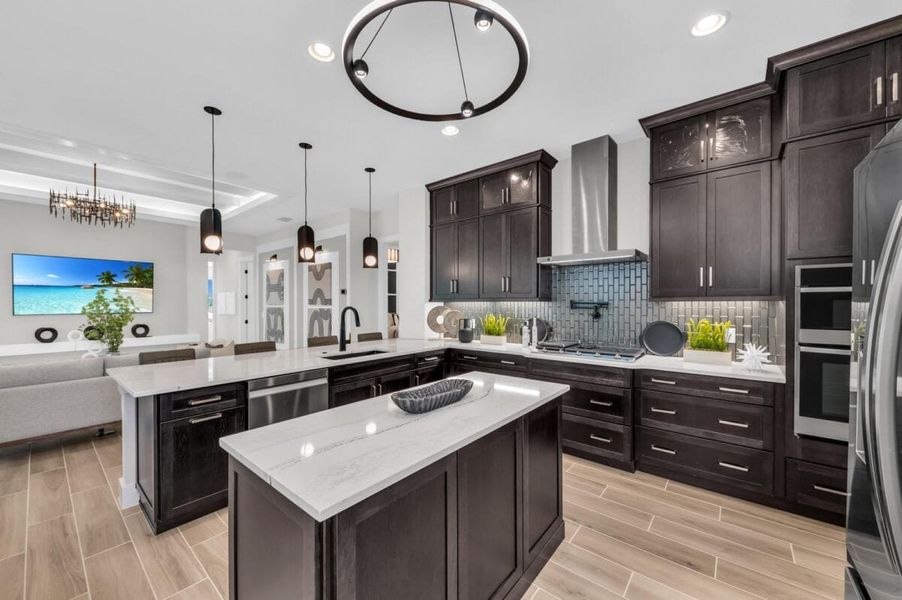 Furnished interior in a model home at Artisan at Watercolor Place in Bradenton (Image 166).