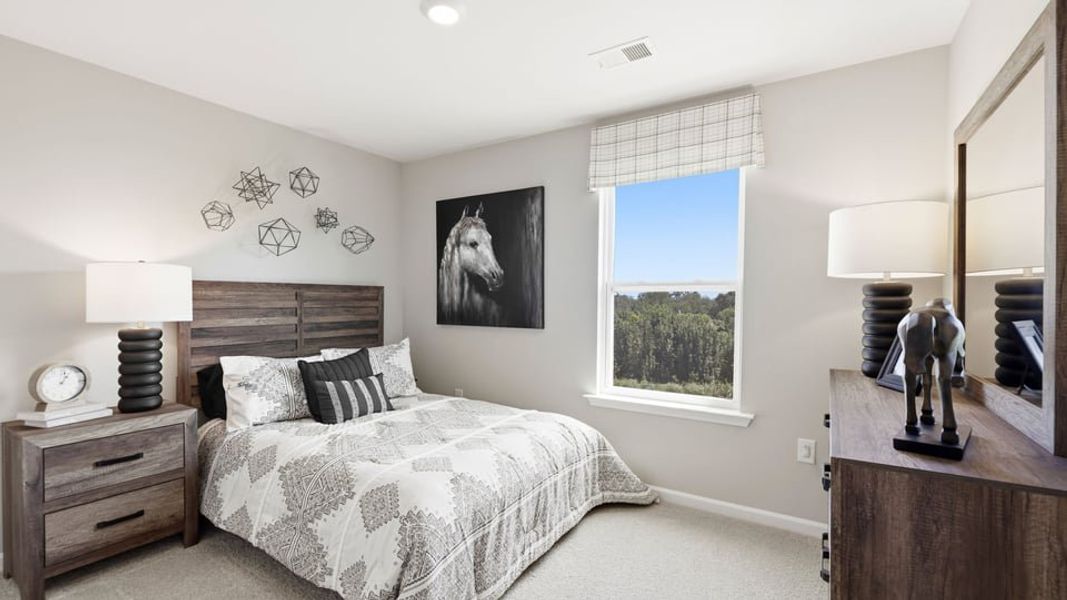 Furnished interior in a model home at Treemont Commons in Wellford (Image 24).