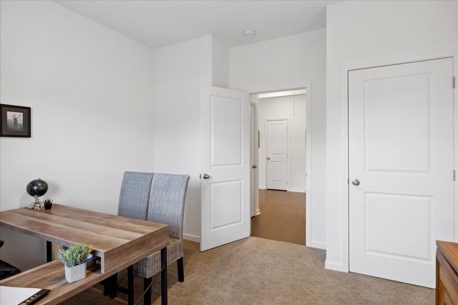 Furnished interior in a model home at The Ridge at Neals Landing in Knoxville (Image 17). Furnished interior in a model home at The Ridge at Neals Landing in Knoxville (Image 17).