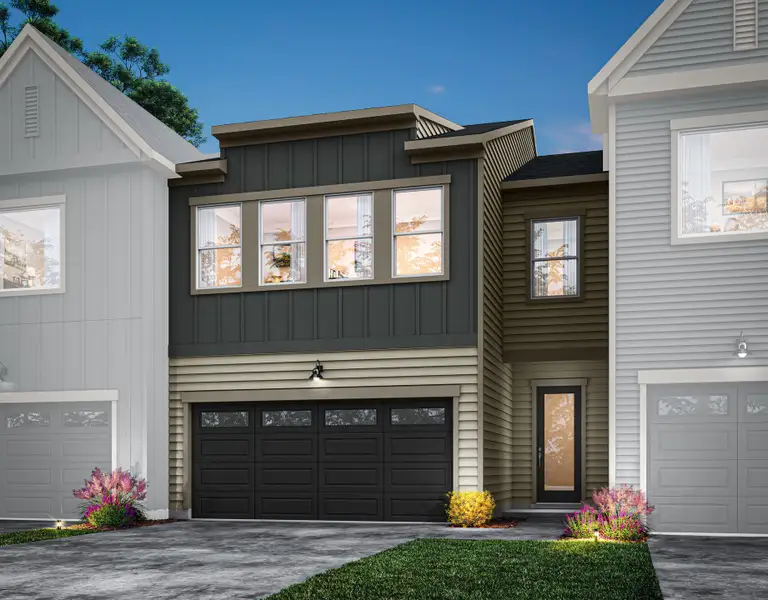 Front exterior of a home in the Summit At Homestead community, located in Chapel Hill, NC (Image 4).