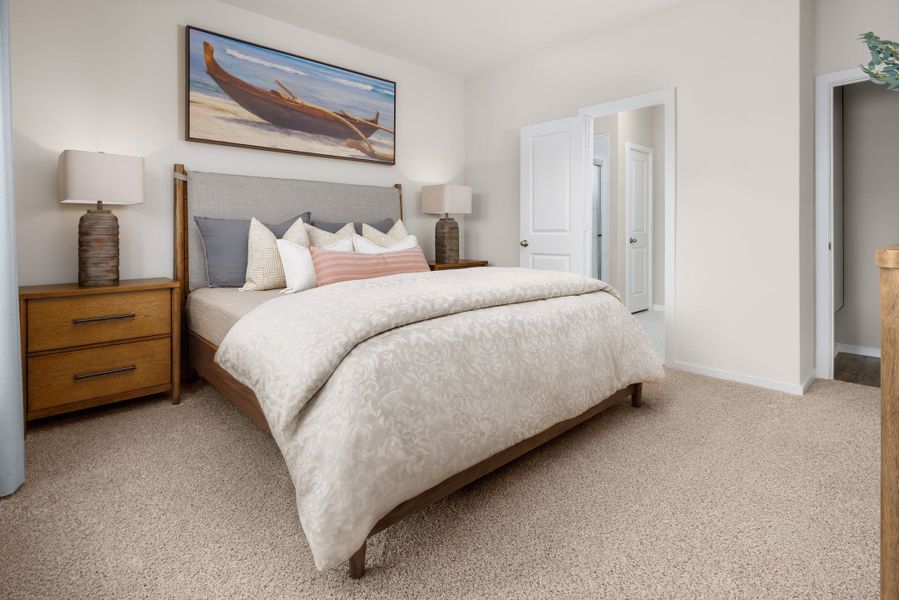 Furnished interior in a model home at Heartland in Heartland (Image 30).