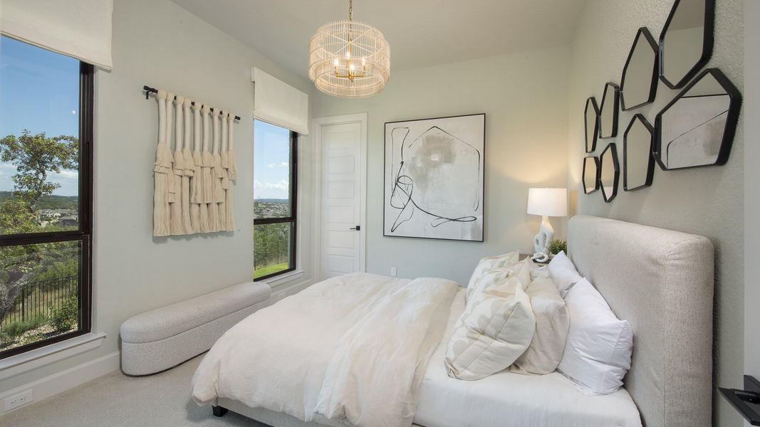 Furnished interior in a model home at Johnson Ranch 70' in Bulverde (Image 22). Furnished interior in a model home at Johnson Ranch 70' in Bulverde (Image 22).