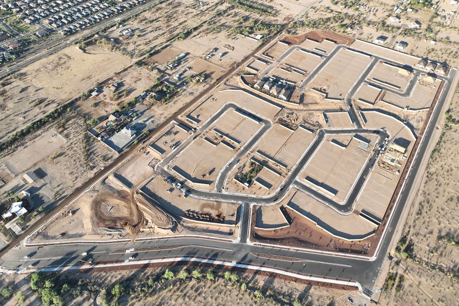 Site preparation and early development at Tierra Vistoso in Surprise, AZ (Image 15).