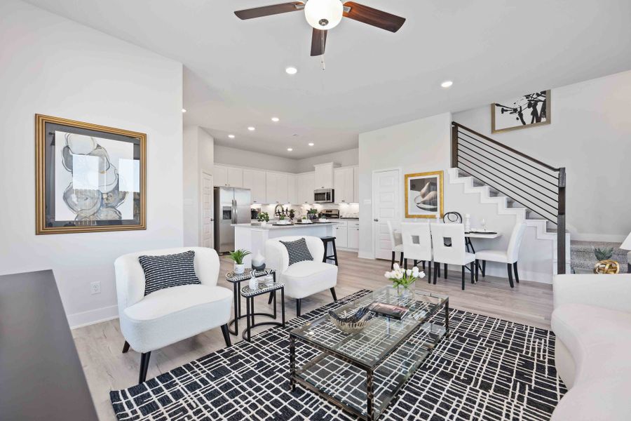 Cloverdale Model Home - Family Room