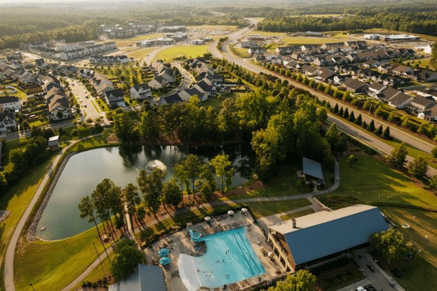 Image 2 of the Wendell Falls master-planned community in Wendell, NC.