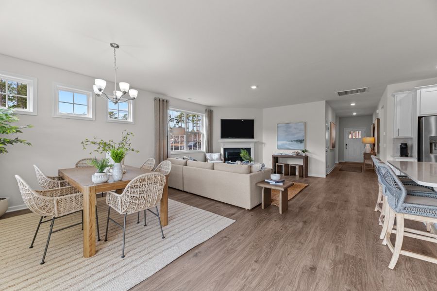 Furnished interior in a model home at Bayberry Park in New Bern (Image 33). Furnished interior in a model home at Bayberry Park in New Bern (Image 33).