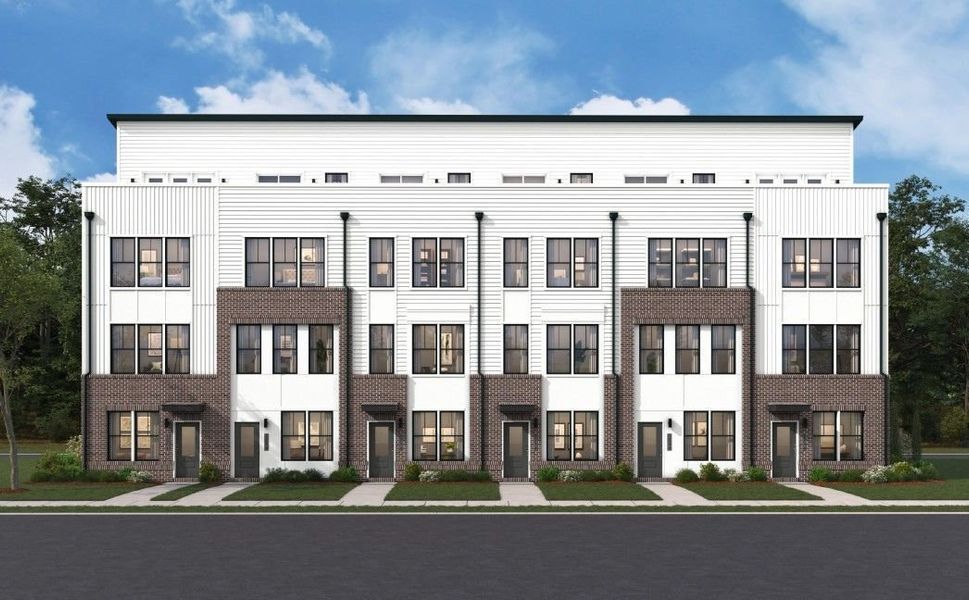 Stunning Exteriors with Rooftop Terraces