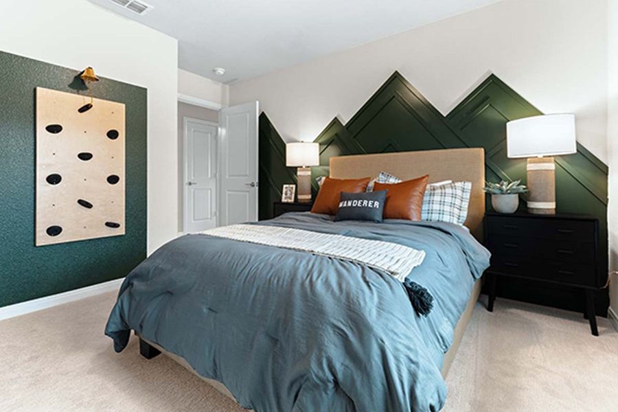 Furnished interior in a model home at Walden Pond in Forney (Image 11).