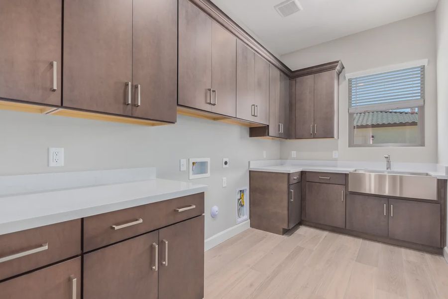Furnished interior in a model home at Bellero Estates in Queen Creek (Image 45).