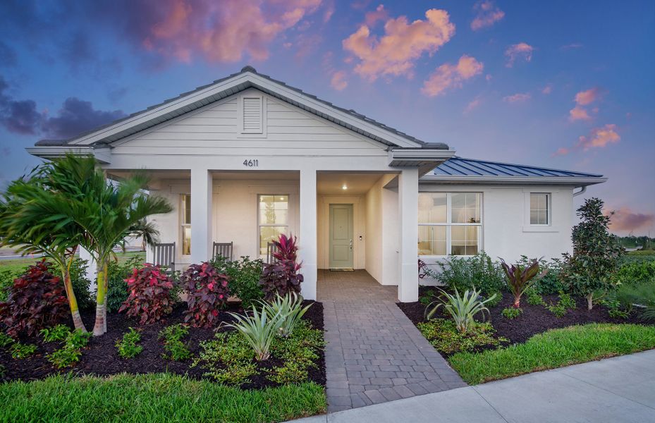 Unique alley-load homes available in this new construction community in Bradenton, FL