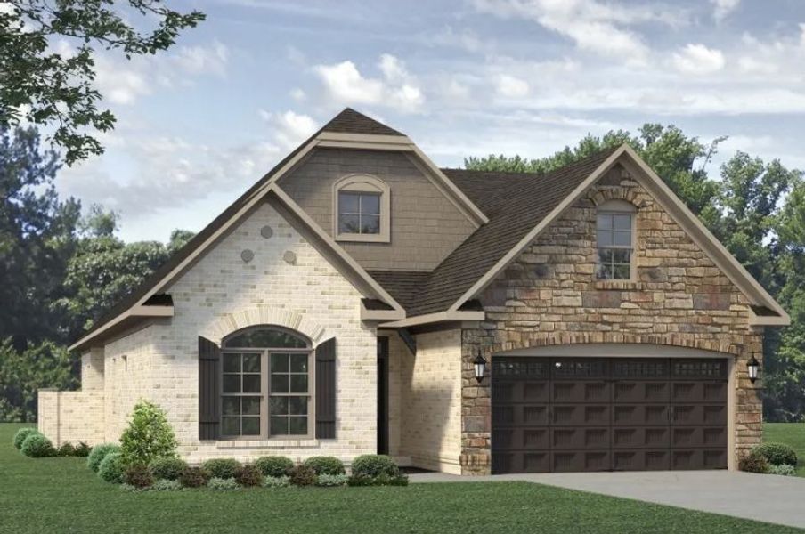 Front exterior of a home in the Weybridge community, located in Burlington, NC (Image 47).