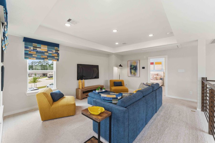 Furnished interior in a model home at Cielo in Cut and Shoot (Image 31).