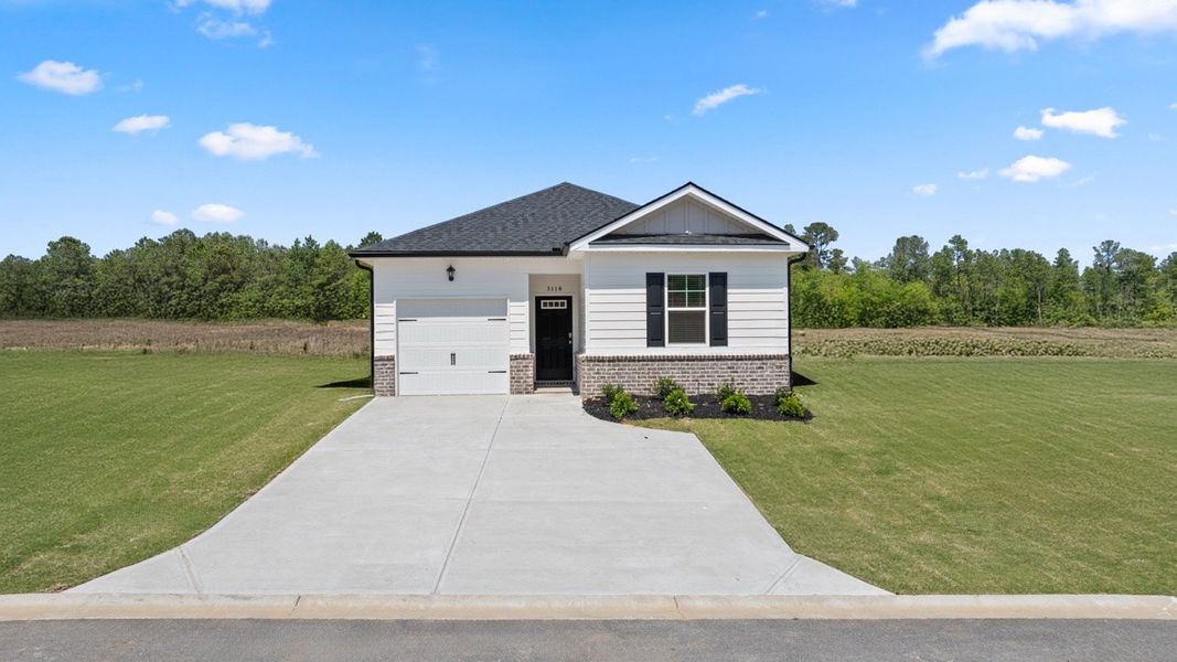 Front exterior of a home in the Byrd Village community, located in Graniteville, SC (Image 2).