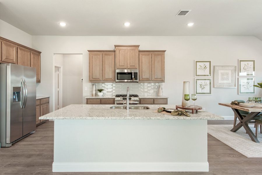 Kitchen. Alvarado, TX New Homes