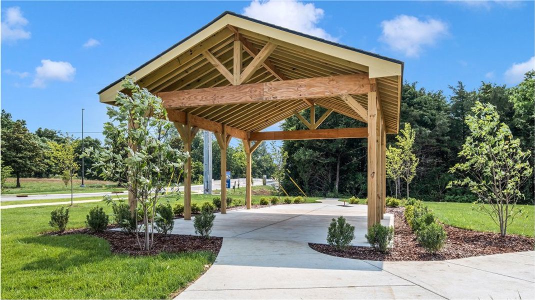 One Lebanon Place Amenity BBQ Area Pavilion One Lebanon Place Amenity BBQ Area Pavilion
