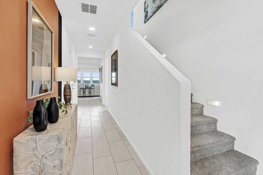 Furnished interior in a model home at Blackhawk in Tucson (Image 6).