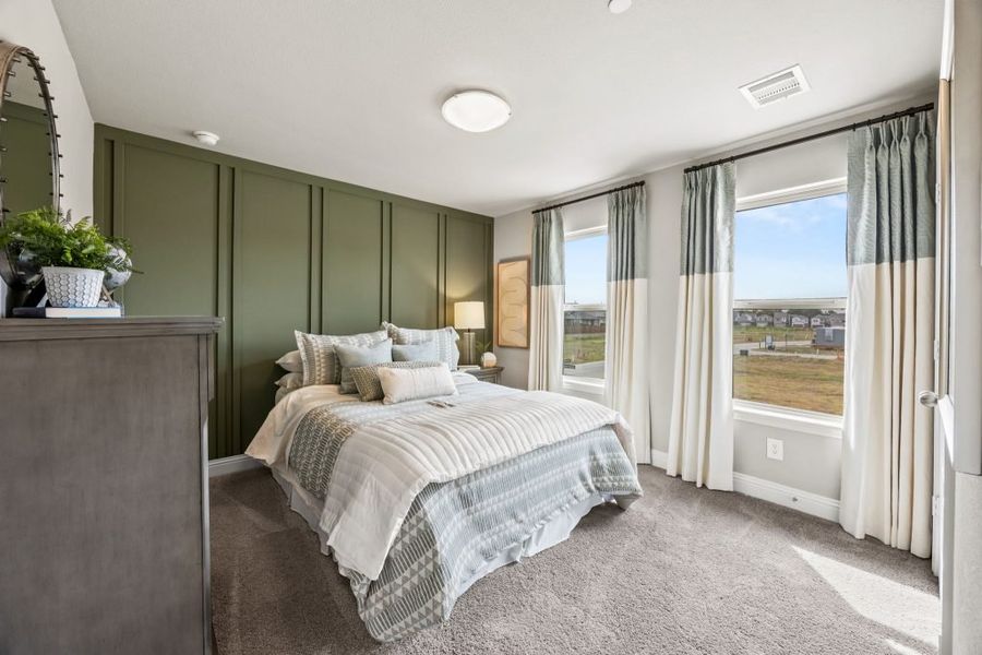 Furnished interior in a model home at Sereno Oaks at Buckner Terrace in Dallas (Image 11).