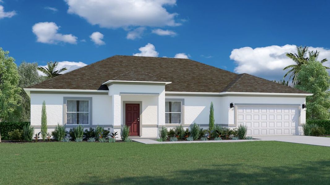 Front exterior of a home in the Royal Highlands community, located in Spring Hill, FL (Image 9).