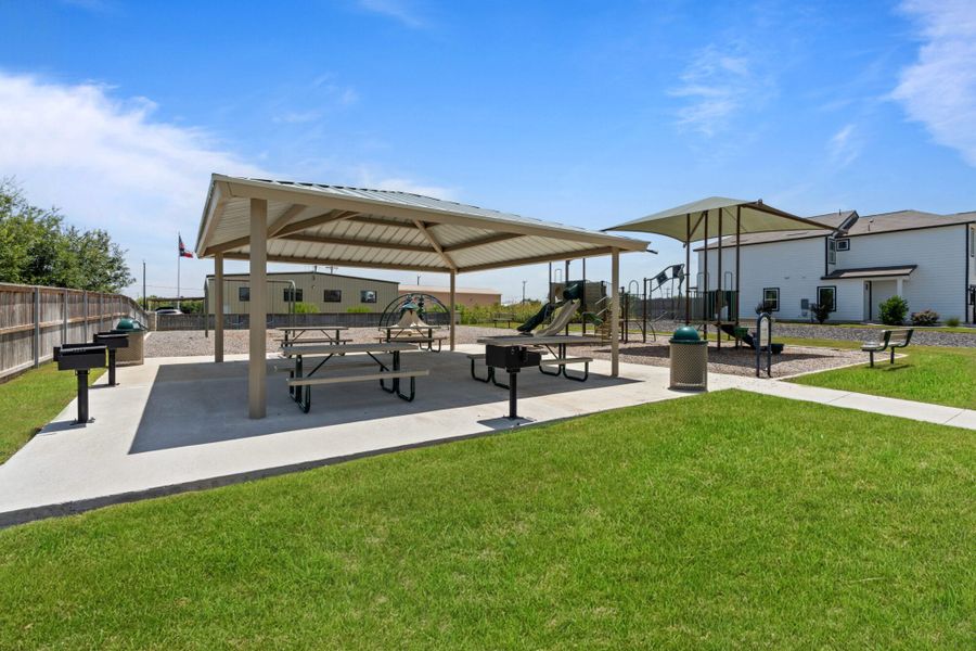 Front exterior of a home in the Talley Fields community, located in San Antonio, TX (Image 12).