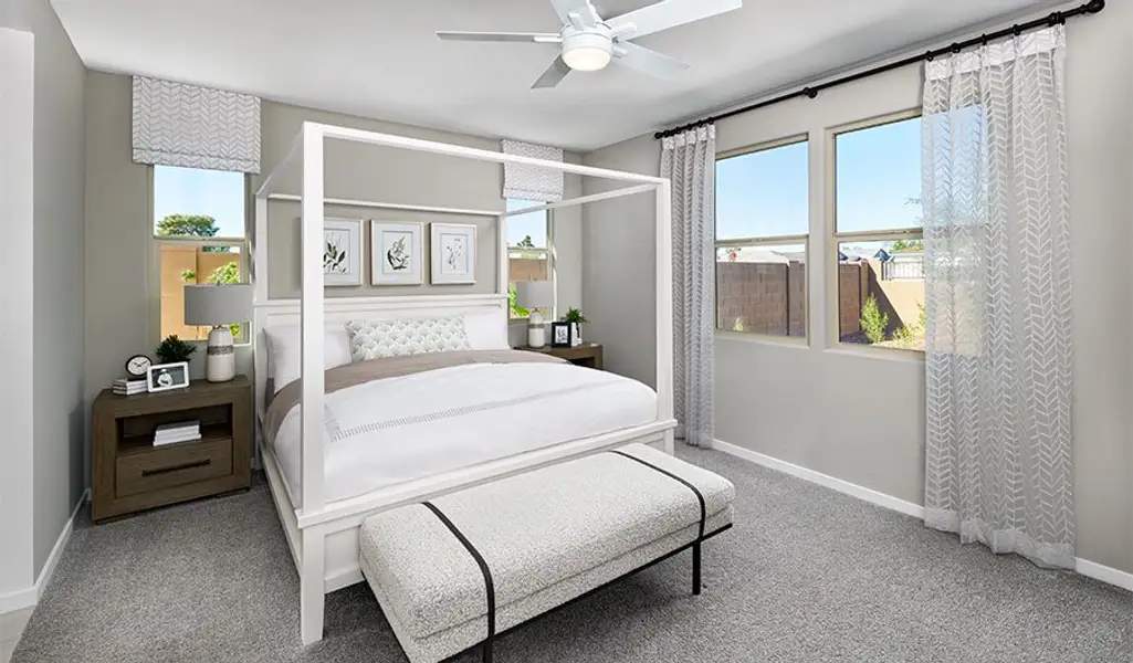 Furnished interior in a model home at Seasons at Vista Del Sur in Tolleson (Image 5).