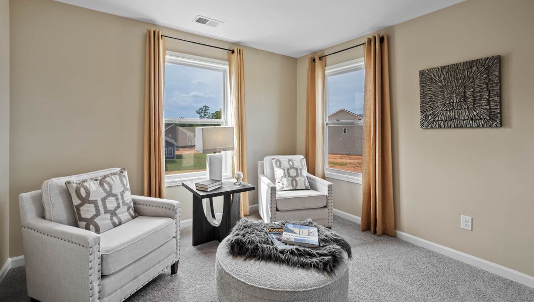 Furnished interior in a model home at Chumley Estates in Reidville (Image 36). Furnished interior in a model home at Chumley Estates in Reidville (Image 36).