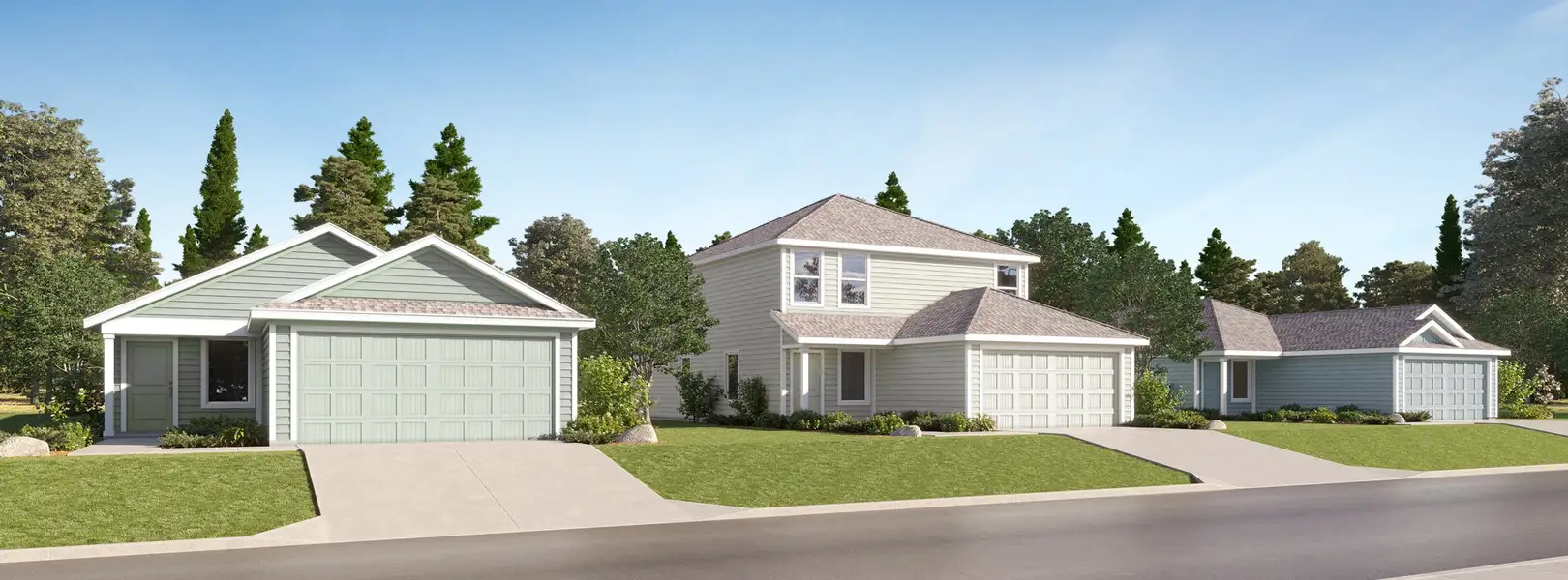 Grove Core FL Cottage Streetscape 1of2