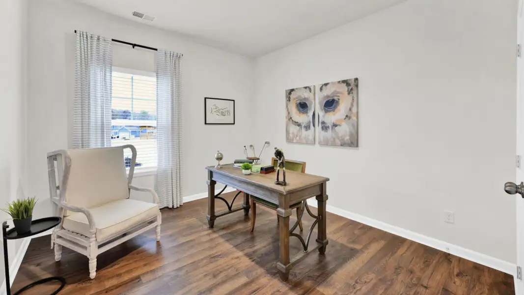 Furnished interior in a model home at Hickory Pointe in Corryton (Image 26). Furnished interior in a model home at Hickory Pointe in Corryton (Image 26).