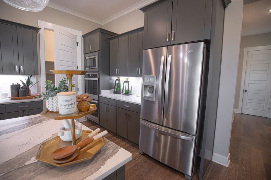 Furnished interior in a model home at Myers Park in Arlington (Image 19).